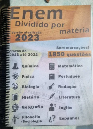 Apostila de questões - Enem