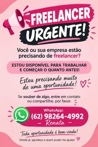 ME CHAMA PRA FAZER FREELANCER!