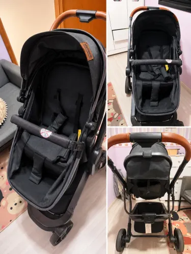 Vende-se carrinho de bebê Dzieco Galzerano com assento reversível