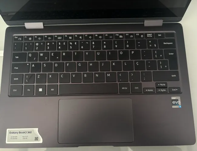 Samsung Galaxy Book3 360 i5 16GB RAM 512GB SSD 13,3? Touch Intel Evo