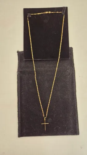 Corrente Masculina Ouro 18k /750 65cm Piastrine 4.5grs