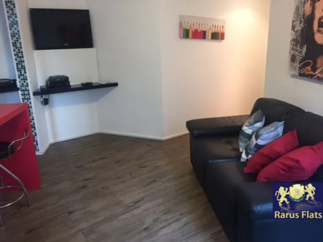 Flat com 1 Quarto para alugar, 46m² - Vila Nova Conceição