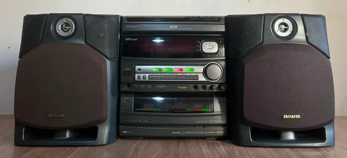 Mini System Aiwa Nsx-v800 2000 Watts Leia Descrição