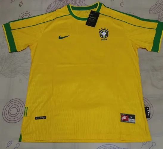 Camisa Brasil 1998 Jogador