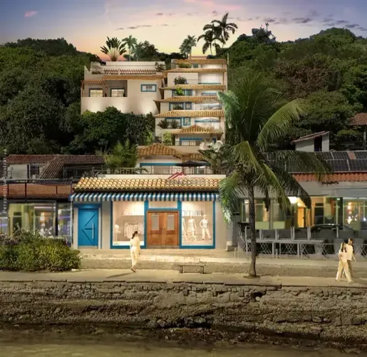 Lançamento Pé na Areia à Venda, Apartamentos de 4 Suítes, Vista Mar - Centro