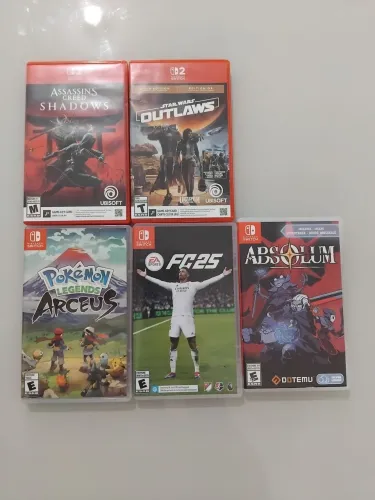 Jogos Nintendo Switch !!
