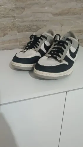 Tênis Nike Dunk Low Preto/Cinza