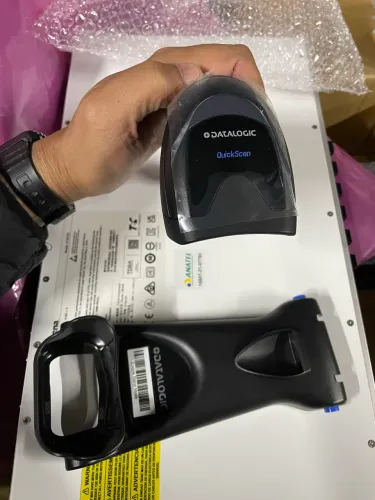 Leitor código de barras sem fio 