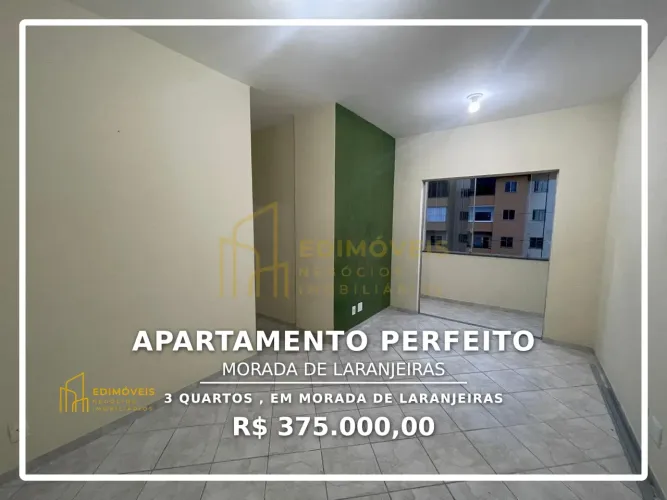 Linda vista do seu novo apartamento em Morada de Laranjeiras!