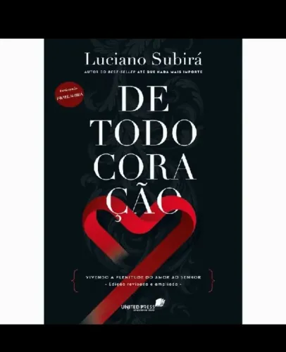 Livro ( De todo coração) Luciano Subirá