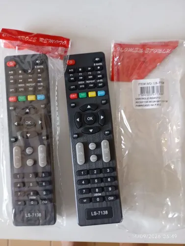 2 Controles remoto para TV - LS 7138