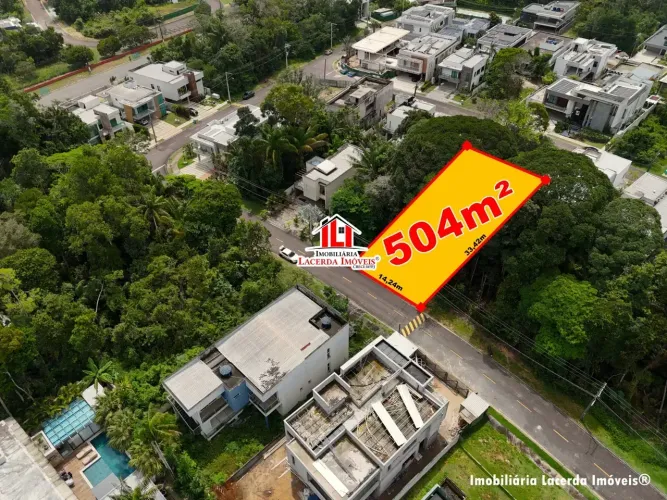 Lote no Alphaville Manaus 1 Terreno com 504m² - Manaus - AM