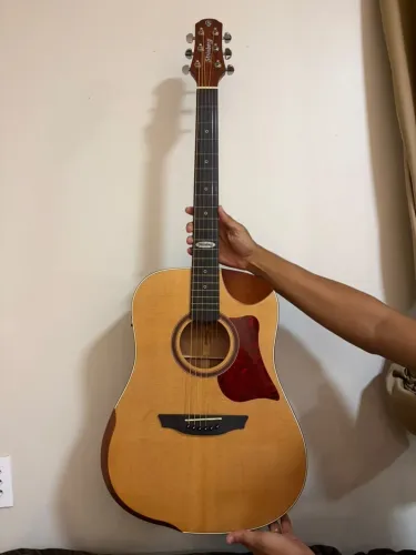 Violão Eletroacústico Strinberg Sd201hcr- NS Destro Natural Sapele Figueira-benjamim