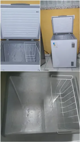 Freezer seminovo novo