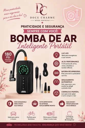 Bomba de Ar portátil