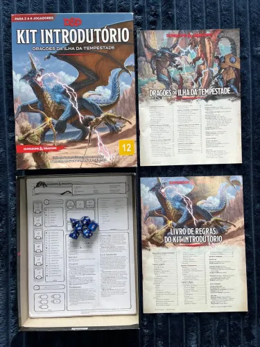 Kit Introdutório (Pt?Br) (NOVÍSSIMO) Dungeons and Dragons 5e