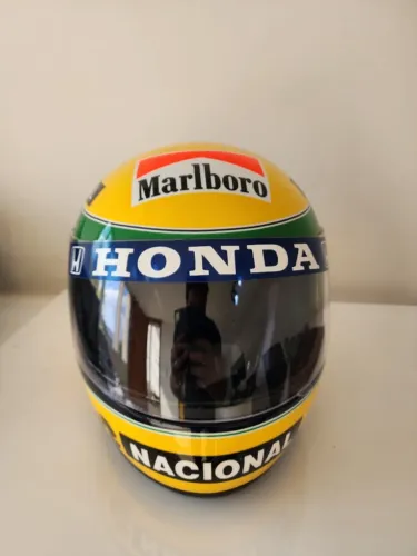 Capacete Senna Ano 1991