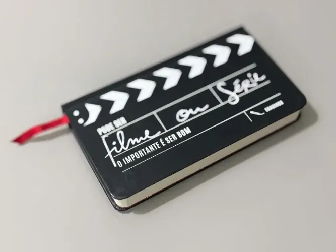 Caderninho Claquete Imaginarium "Filme ou Série?" - Anotações de Cinema