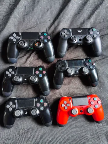 Controles Dualshock PS 4 Sony Sem Fio (leia A Descrição)