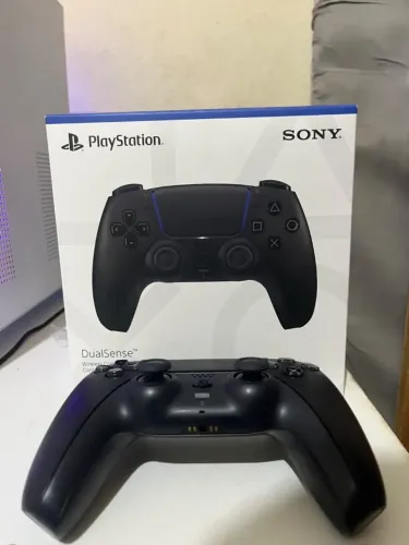CONTROLE DUALSENSE PS5 PRETO NOVO