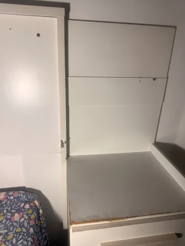 Cabeceira para cama box CASAL com 2 criados mudos