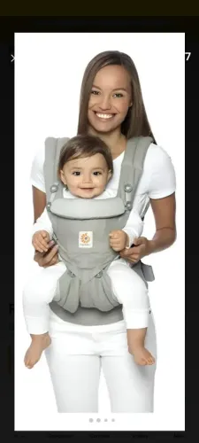 Canguru porta bebê egirnomico