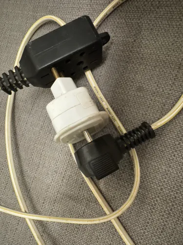Extensor de tomada com Benjamin adaptador com várias saídas
