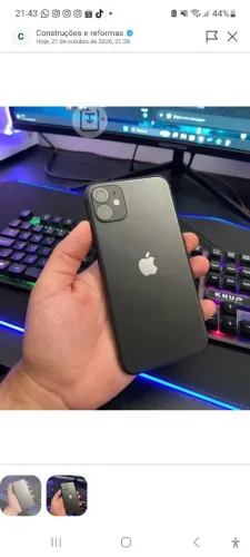 iPhone 11 Preto - Com Caixa