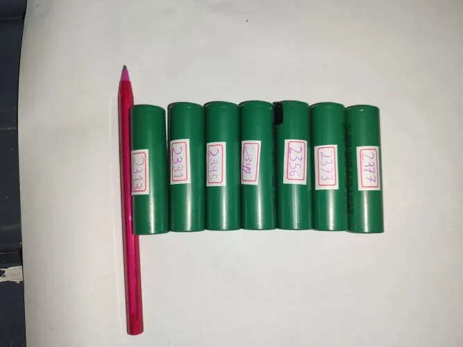 Lote 7 células de lítio (2300+mah)