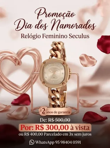 Relógios Feminino Seculus