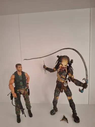 Bonecos Dutch Arnold E Predador Neca 18 Cm
