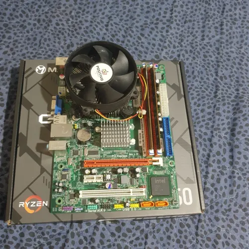 Kit Placa Mãe Positivo G41 | 775 | DDR3 4GB