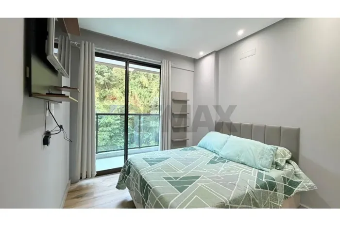 Studio quarto e sala mobiliado para locação no Cascatinha
