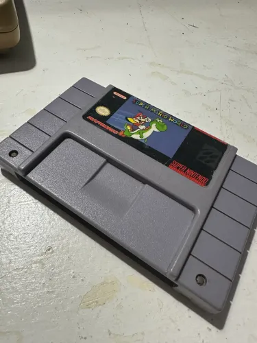 CARTUCHO SUPER MARIO ORIGINAL SUPER NINTENDO