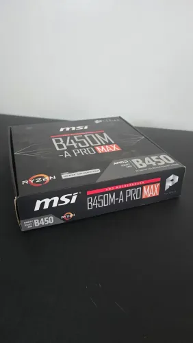 Placa mãe B450M-A Pro Max MSI