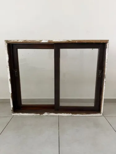 Janela madeira itaúba 