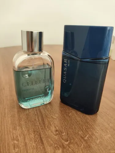 Kit o boticário Quasar Blue e Celebre Agora