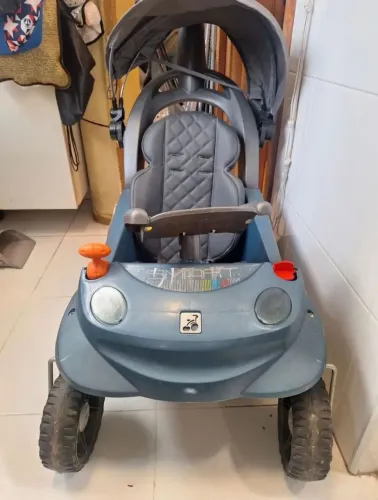 Carrinho de passeio SMART Baby Comfort Grafite Bandeirante