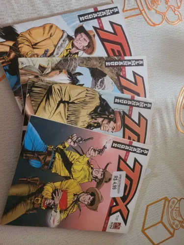 ?Lote HQ Almanaque Tex: Edições 49 a 52 Sequência Completa (4 Gibis)