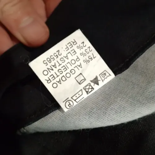 Calça jeans preta feminina tamanho 42 calça slim estica elastano