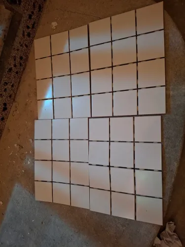 Azulejo gelo pastilha 25 metros 
