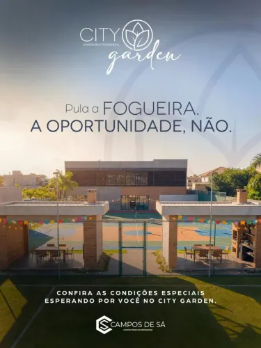 City Gardem - Lote para investidores entrada R$ 22.250,00 e parcelas 2.471,55
