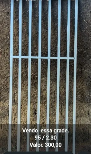 Portao de ferro pequeno
