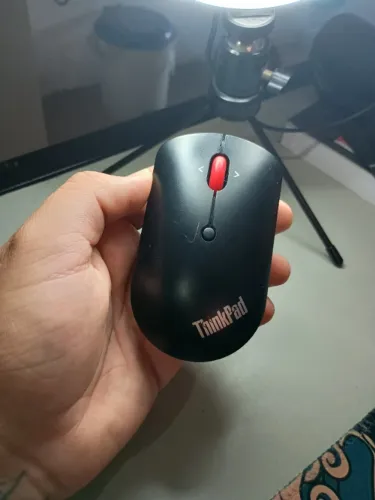 Mouse Sem Fio Lenovo ThinkPad USB-C 2400 DPI Ambidestro 4Y51D20848