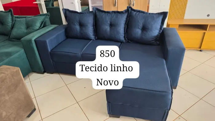 Sofá modelo chaise novo