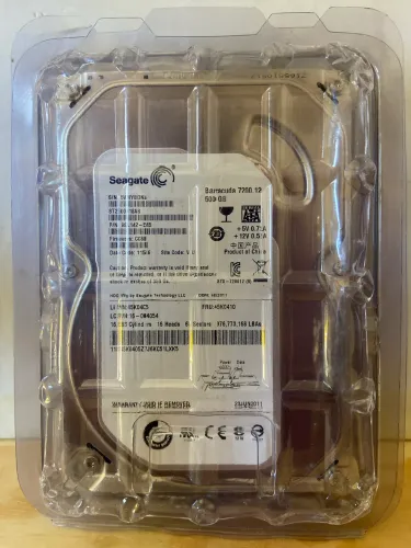 HD Seagate Barracuda 500GB 7200RPM - Usado na Caixa + brinde
