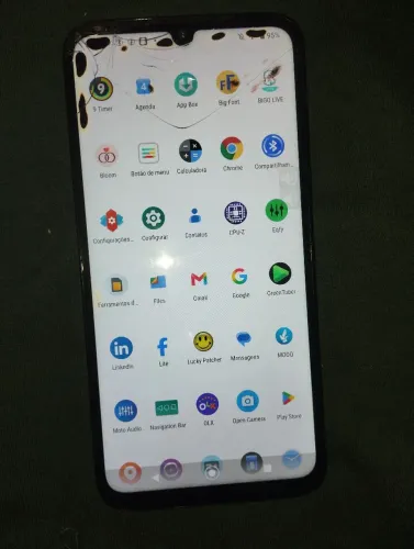 Moto G 8 plus olhe as fotos telefone ta como mostrar nais