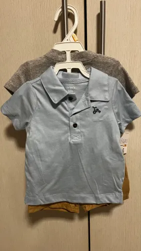 Conjunto Carter?s 12 meses (novo)