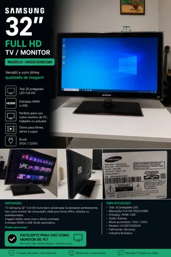 SAMSUNG MONITOR/TV 32"