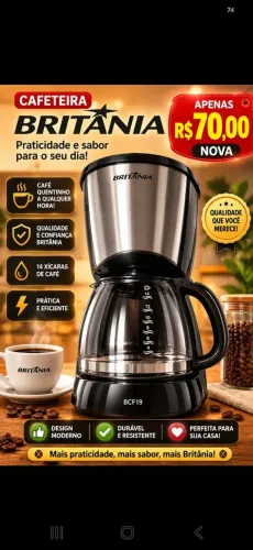Cafeteira Britânia
